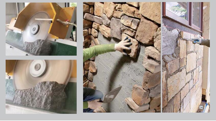 stone veneer slicing Wall Cladding Machine stone veneer slicing Wall Cladding Machine